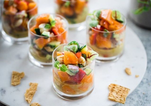 Les verrines Gourmandes (par 6)