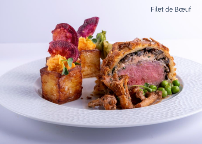 Plat à l'assiette - Filet de Boeuf façon Wellington