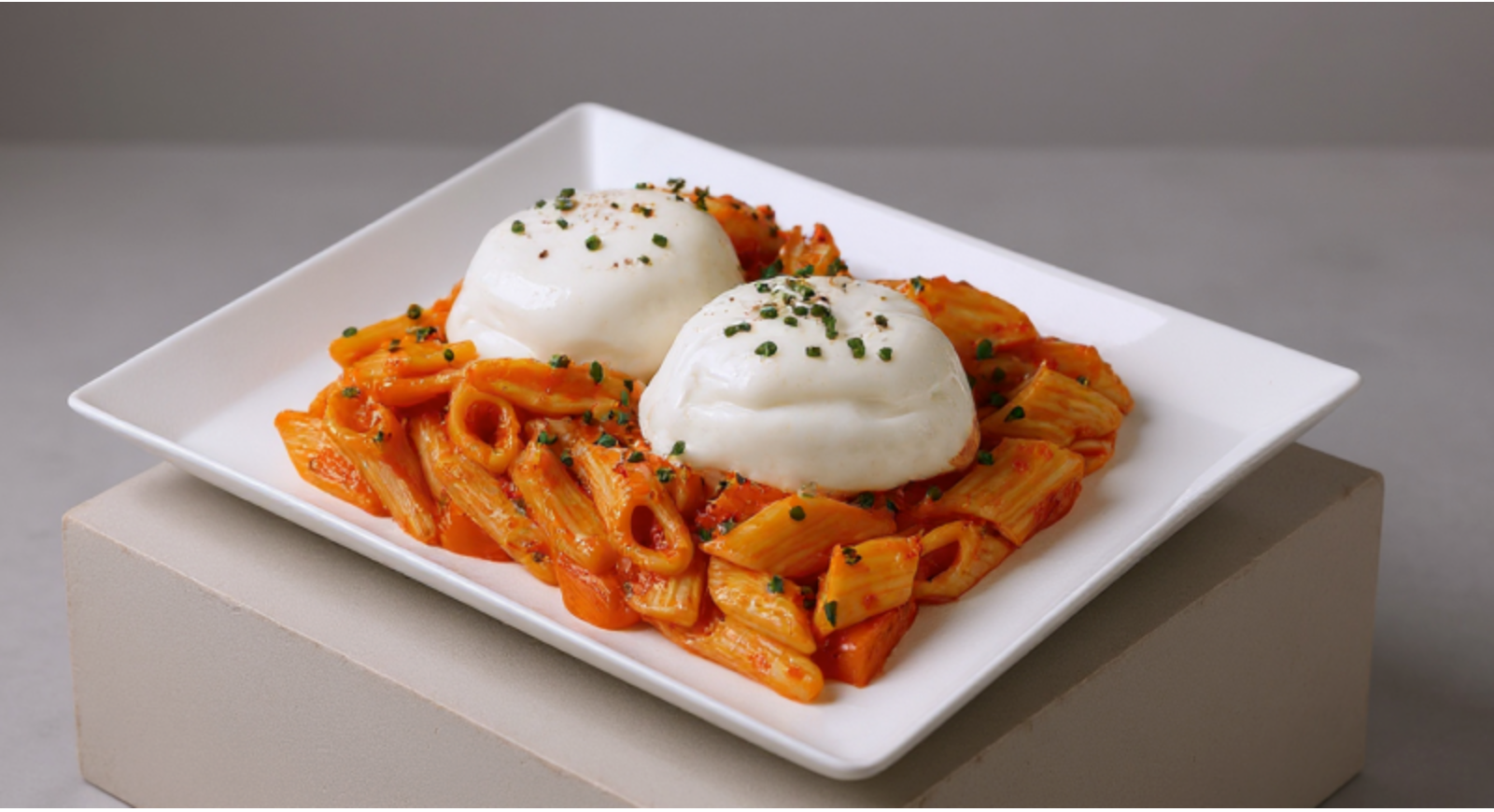 Mini pennes aux poivrons