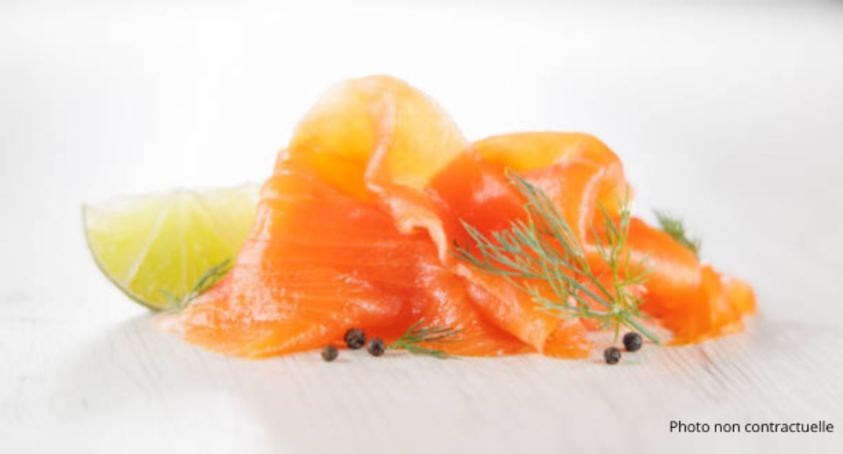 Entrées Froides à l'assiette- Saumon Gravelax & purée d'avocat