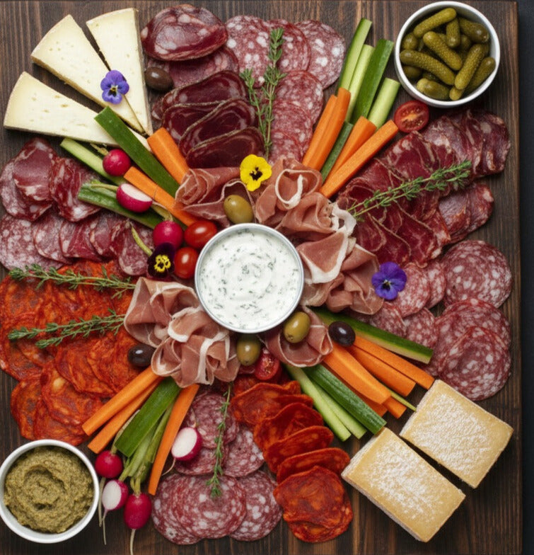 Plateau mixte charcuterie fromage 1kg